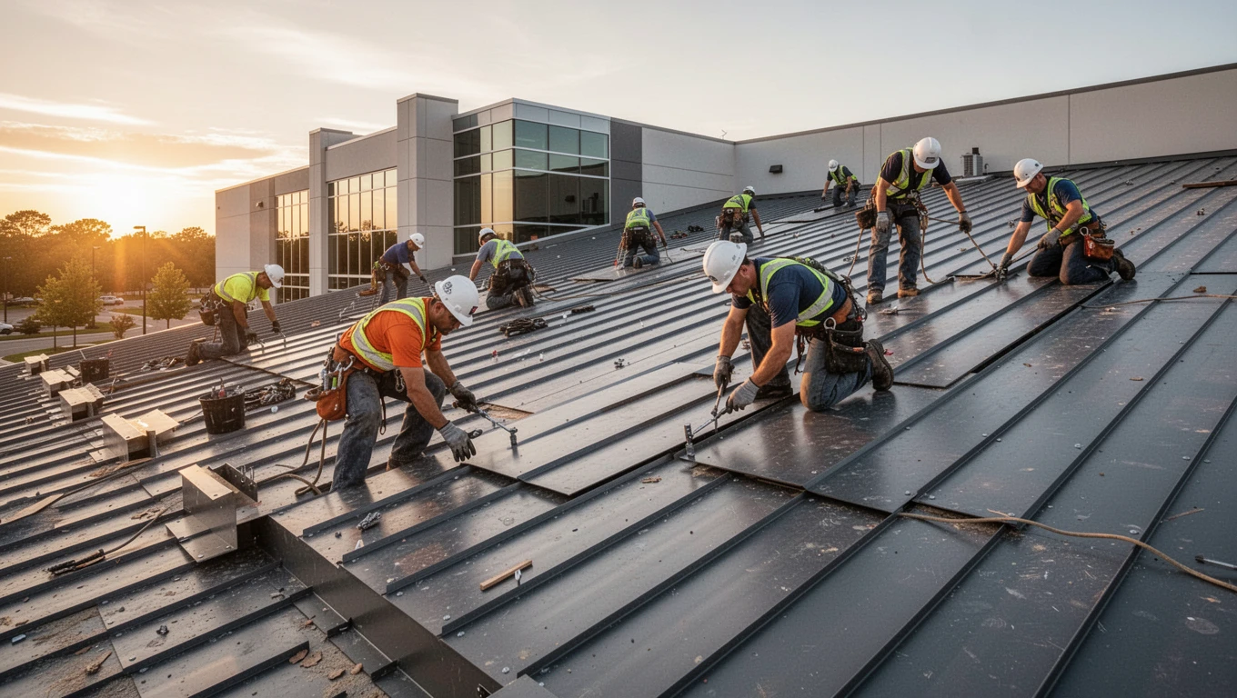 Metal Roofing Installation